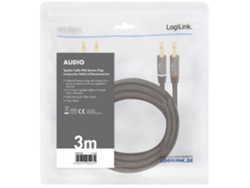 Cable de Altavoz LOGILINK 2 X 2 Enchufes Banana 3,0 M