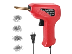 Máquina De Soldadura De Plástico Portátil Con Abrazaderas Térmicas Y Luz Led, Kit De Reparación De Ranuras De Paneles.