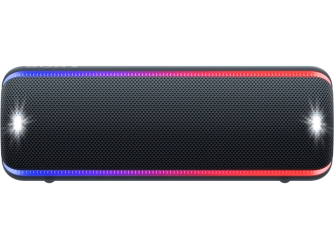 Altavoz Bluetooth SONY XB32 (Negro - Autonomía: Hasta 24 Horas - Alcance: 10 m)