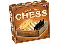 Juego de Ajedrez TACTIC GAMES Marrón