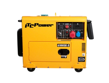 Itcpower Nt-6100Se-3 Generador Eléctrico Diesel Itcpower Trifásico ITC POWER