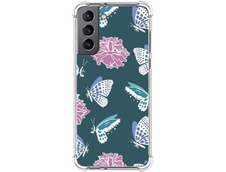 Carcasa Samsung Galaxy S21 5G TUMUNDOSMARTPHONE Dibujos Antigolpes Flores 10 Multicolor