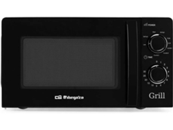Microondas ORBEGOZO MIG 2131 (20 L - Con Grill - Negro)