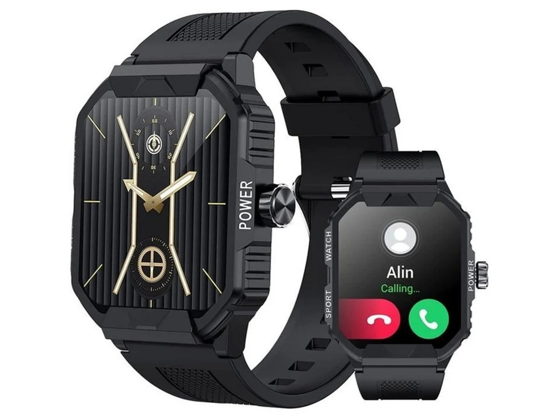 Reloj inteligente Bluetooth 1.72 en prueba rosa Yizhood