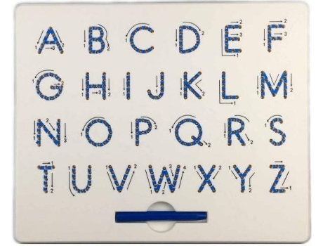 Juego educativo OEM Tableta magnética para niños Alfabeto portátil (Edad mínima: 3 años)