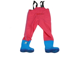 Traje De Baño Impermeable Para Niños Y Niñas Con Botas.