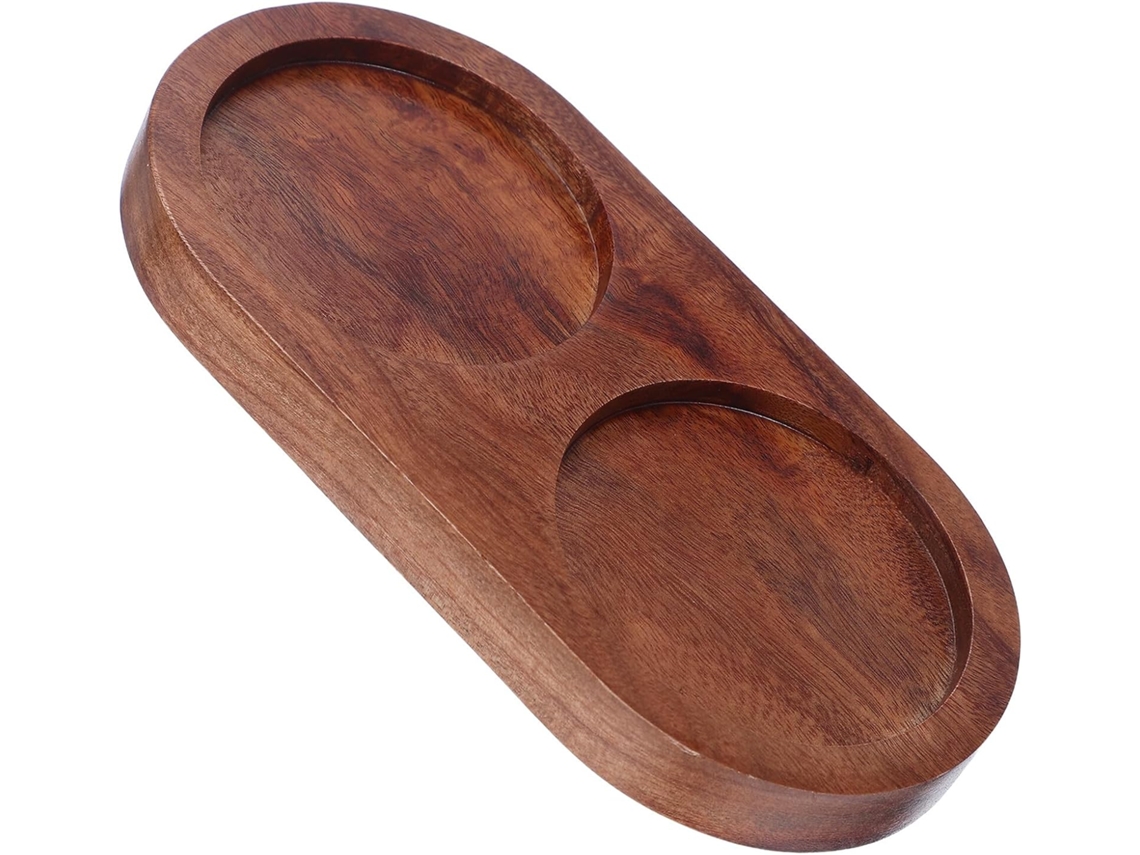 Bandeja De Pp Para Cocina, Bandeja De Madera Para Molinillo De Pimienta, Soporte Para Especias Para Molinillo De Pimienta De Cocina