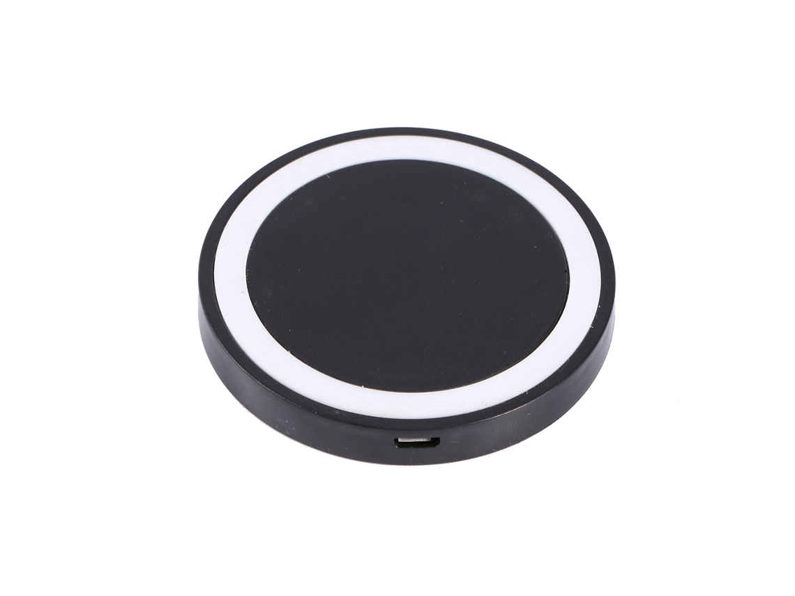 Base De Carga Inalámbrica Qi Para Samsung Iphone Blanco (protocolo Qi, Compatible Con Múltiples Marcas)