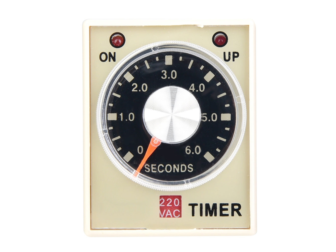 Relé Temporizador Ah3-3 Con Retardo De Conexión, 220 V 50/60 Hz (6 S), Control Automático De Alta Calidad.