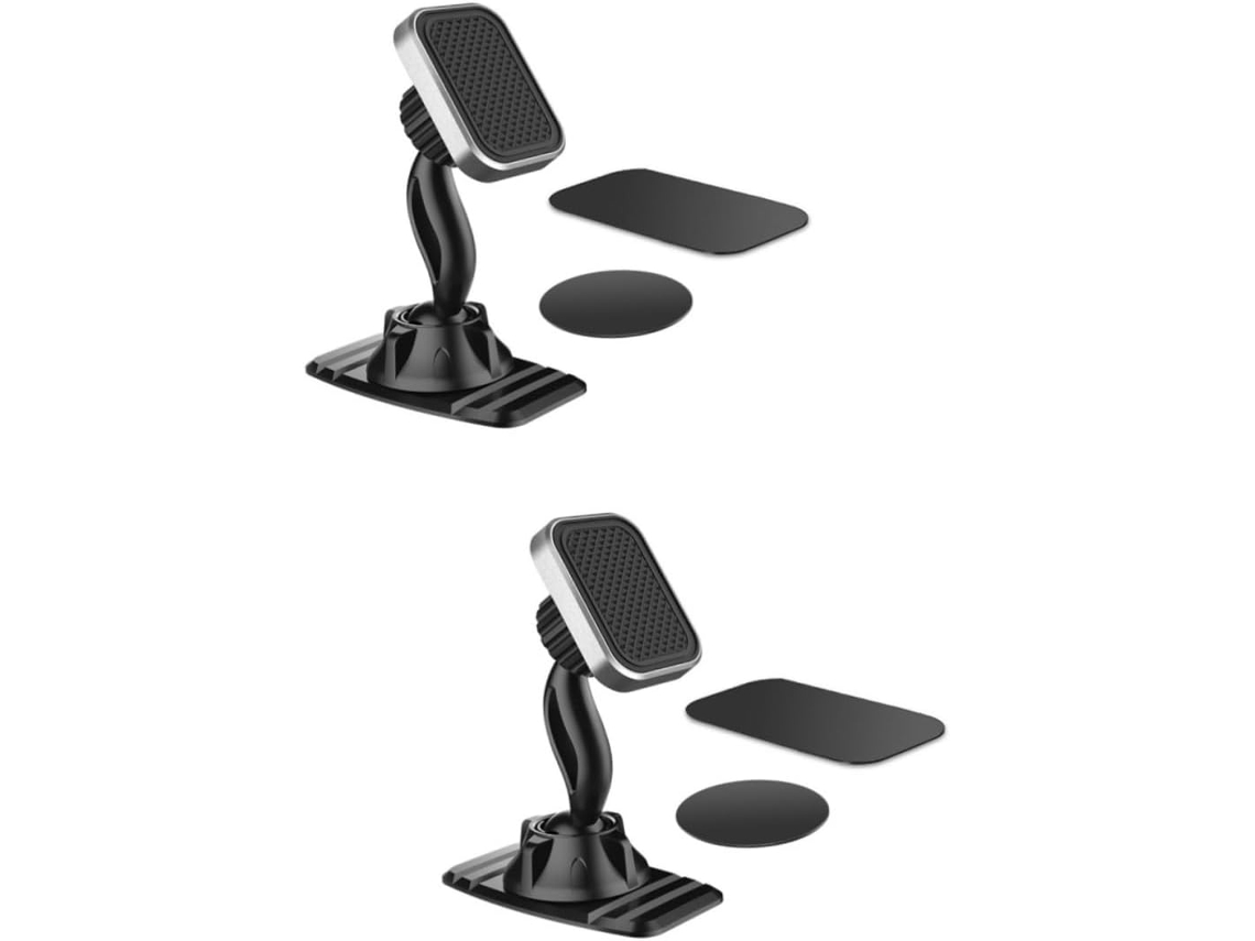Juego De 2 Soportes Adhesivos Universales Para Teléfono Móvil Para El Salpicadero Del Coche.