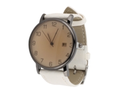 Reloj Analógico Para Hombre Con Fecha Y Calendario, Correa De Piel Sintética, Cristal Mineral, Diseño Delgado.