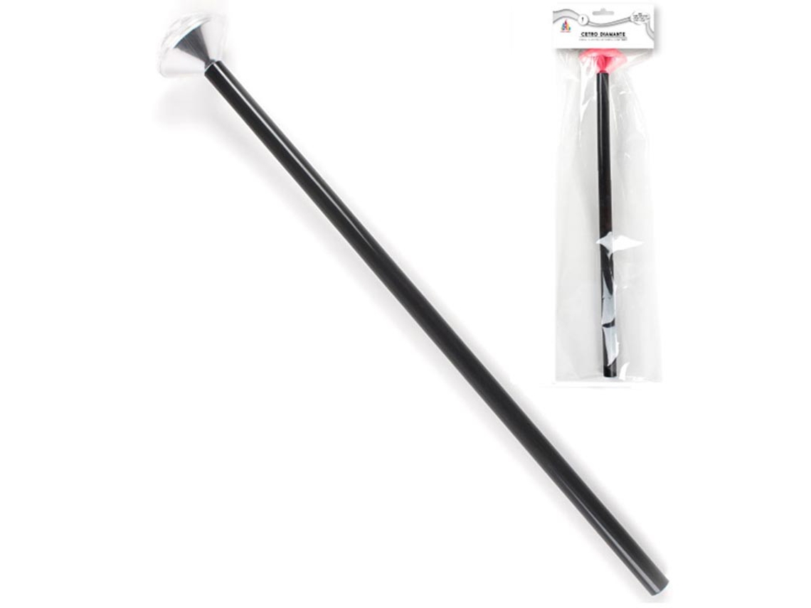 Cetro negro con Diamante de 50 cm