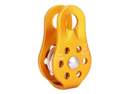 Polea Giratoria De Magnesio Y Aluminio Para Escalada - Equipo Seguro Y Duradero - 20 Kn