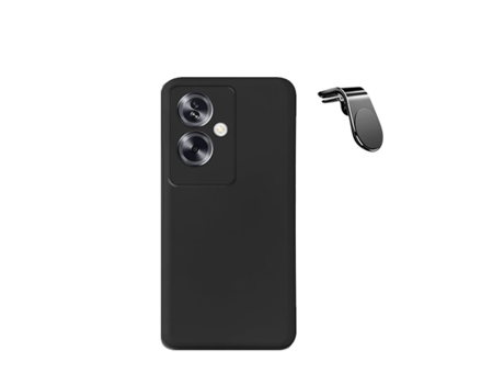 Funda Carro Proteção Traseira para Oppo Oppo A79 5G GIFT4ME Silicona Negro