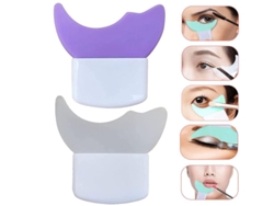 Accesorio Para El Maquillaje De Ojos: Máscara Protectora Para Ojos Y Aplicador De Sombras De Ojos.
