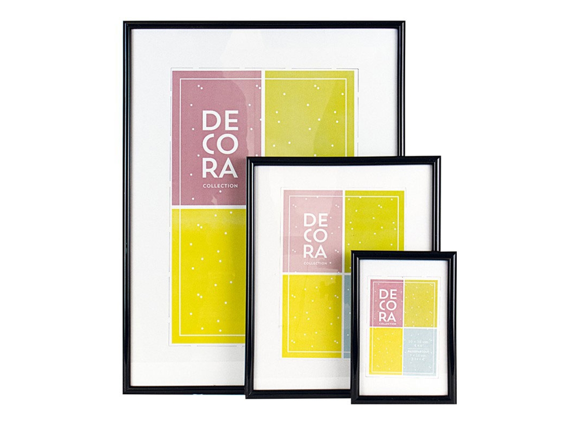 Marco de Plástico DEMARK 45 15x20 cm Negro