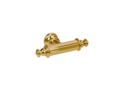 Pomo Para Mueble De Zamac 78 Mm De Largo Chapado En Oro Lote De 6mm