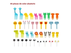 Cuchara De Fruta Pequeña Reutilizable De Estilo Americano Con Dibujos Animados (patrón Animal)