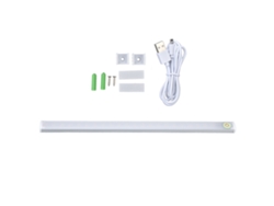 Lámpara Bajo Armario Con Control Táctil Usb, 22 Led, Atenuación Continua, Luz Blanca Cálida Suave, I