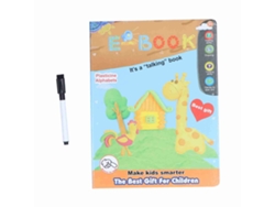 Libro interactivo con sonido para niños, libro musical en inglés, juguetes educativos para el aprendizaje temprano.