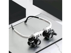 Batería Incluida - 8X 15X 23X - Lupa para Gafas, Joyero, Relojero, Lupas, Luz LED, Vidrio Óptico AIHONTAI