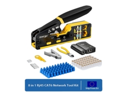 Kit de crimpadora RJ45, comprobador de cables, cortador de cables OEM