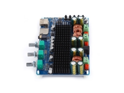 Placa amplificadora digital 2.1 canales Bluetooth USB TF 2026as, 50W + 50W estéreo, 100W subwoofer.