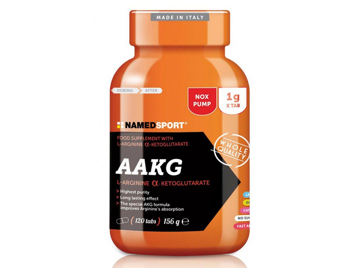 Complemento Alimenticio NAMEDSPORT Arginina AAKG (120cpr)