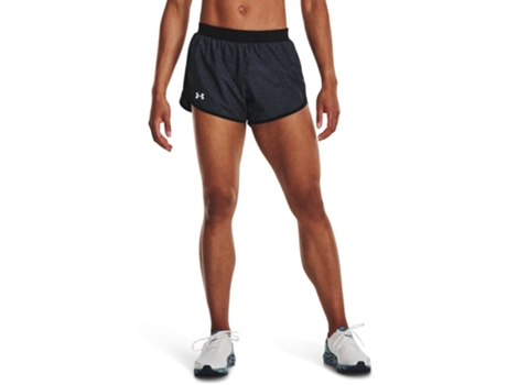 Pantalones Cortos de Mujer UNDER ARMOUR Estampados Fly By Negro (S)