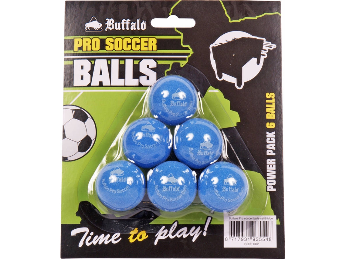 Set De Fútbol Set De Fútbol Con 6 Futbolines Azules