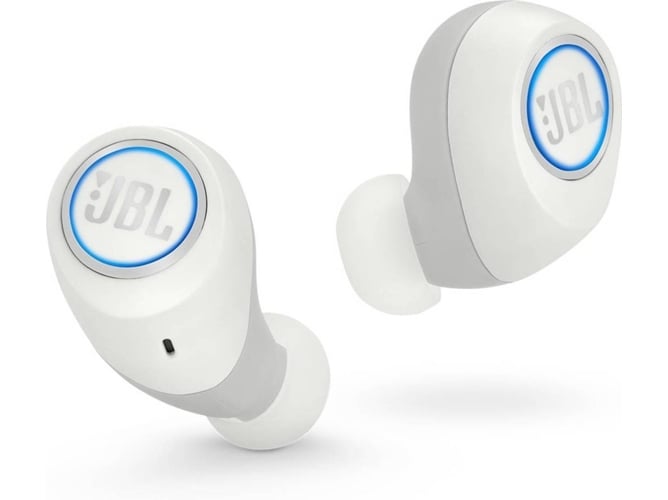 Auriculares Free X bluetooth ipx5 blanco deportivos true wireless ear atiende llamadas y cancelación ruido – signature sound 24h continua estuche carga inteligente sin cables jblfreexwhtbt para binaural dentro