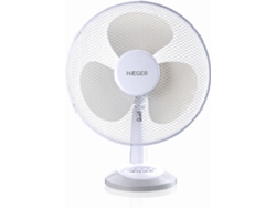 Ventilador de Mesa HAEGER FA-016.007A (3 velocidades - 45 W - Diámetro 40 cm)