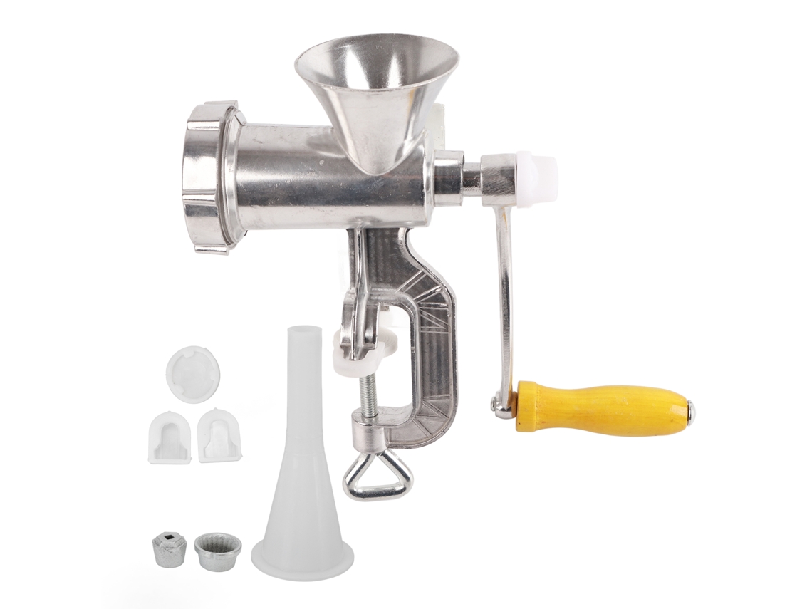 Picadora de carne manual de aleación de aluminio y máquina para hacer salchichas multifuncional para la cocina del hogar número 5 Otros