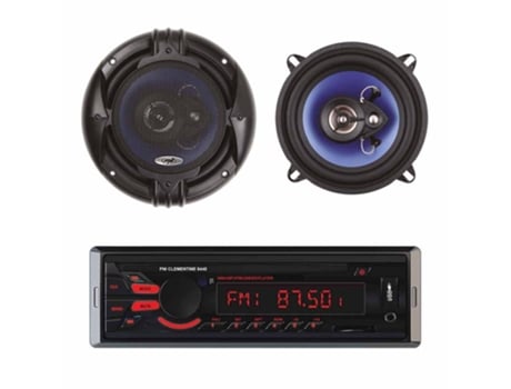 Autorradios PNI Rádio com alto-falantes coaxiais