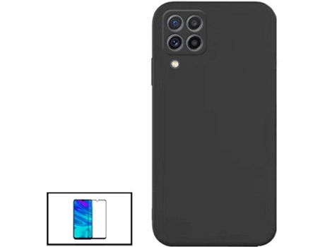 Kit Carcasa + Protector de Pantalla Samsung Galaxy M22 PHONECARE Silicona Liquida