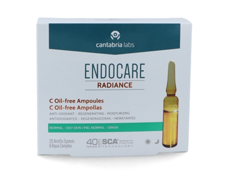 Ampollas Faciales ENDOCARE Radiance C Oil Free (10 x 2 ml)