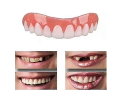 Rebe-2 juegos de prótesis dentales superiores e inferiores naturales y cómodas protegen los dientes y restauran una sonrisa segura.