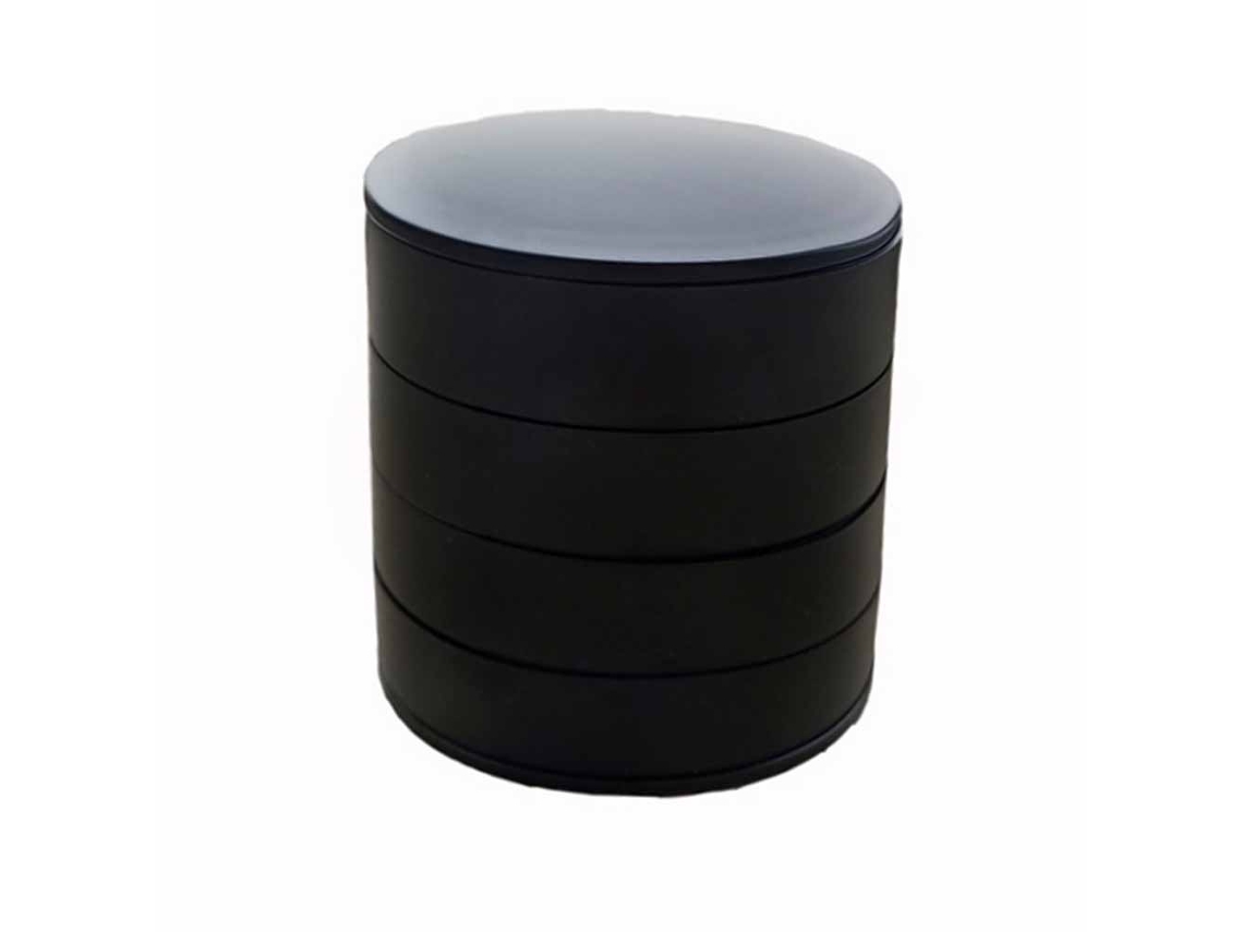 Organizador de Joyas para Pendientes Negro (11x11x11cm) Kofihety