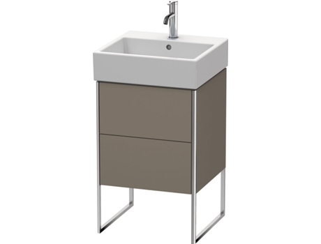 DURAVIT XSquare Vanity unit vertical 48.4x 46.0 cm, 2 cajones, para lavabo Vero Air 235050