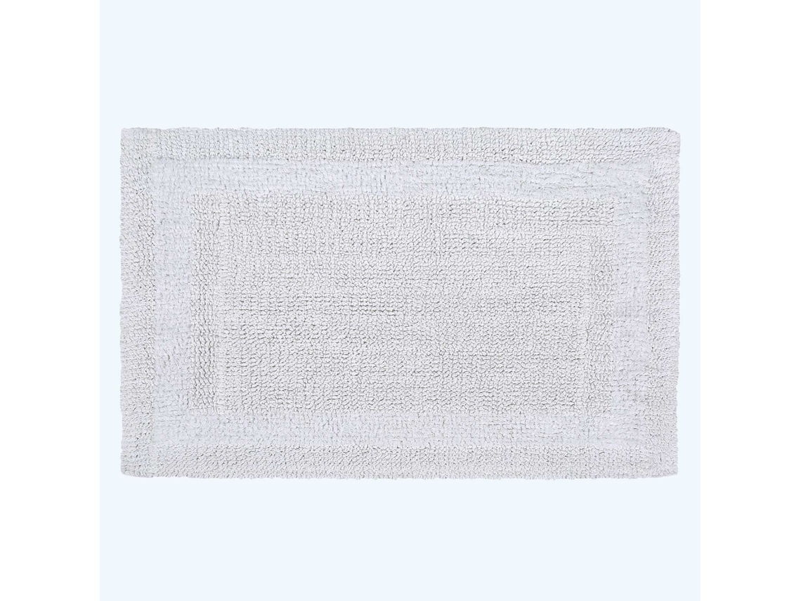 Homescapes Luxury Reversible Extra Large Bath Mat - White