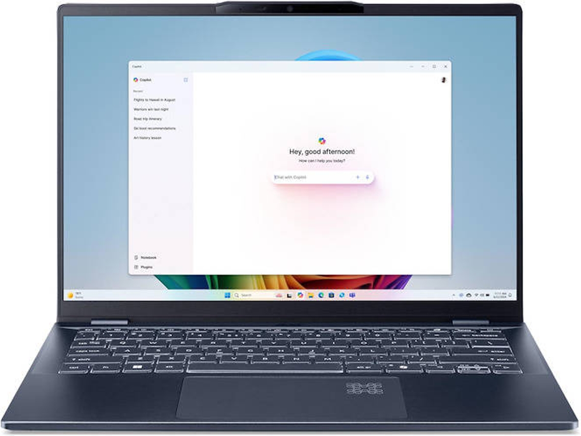 Portátil Acer Swift 14 AI (14'' - Intel Core Ultra 7 258V - RAM: 32 GB - 1 TB SSD)