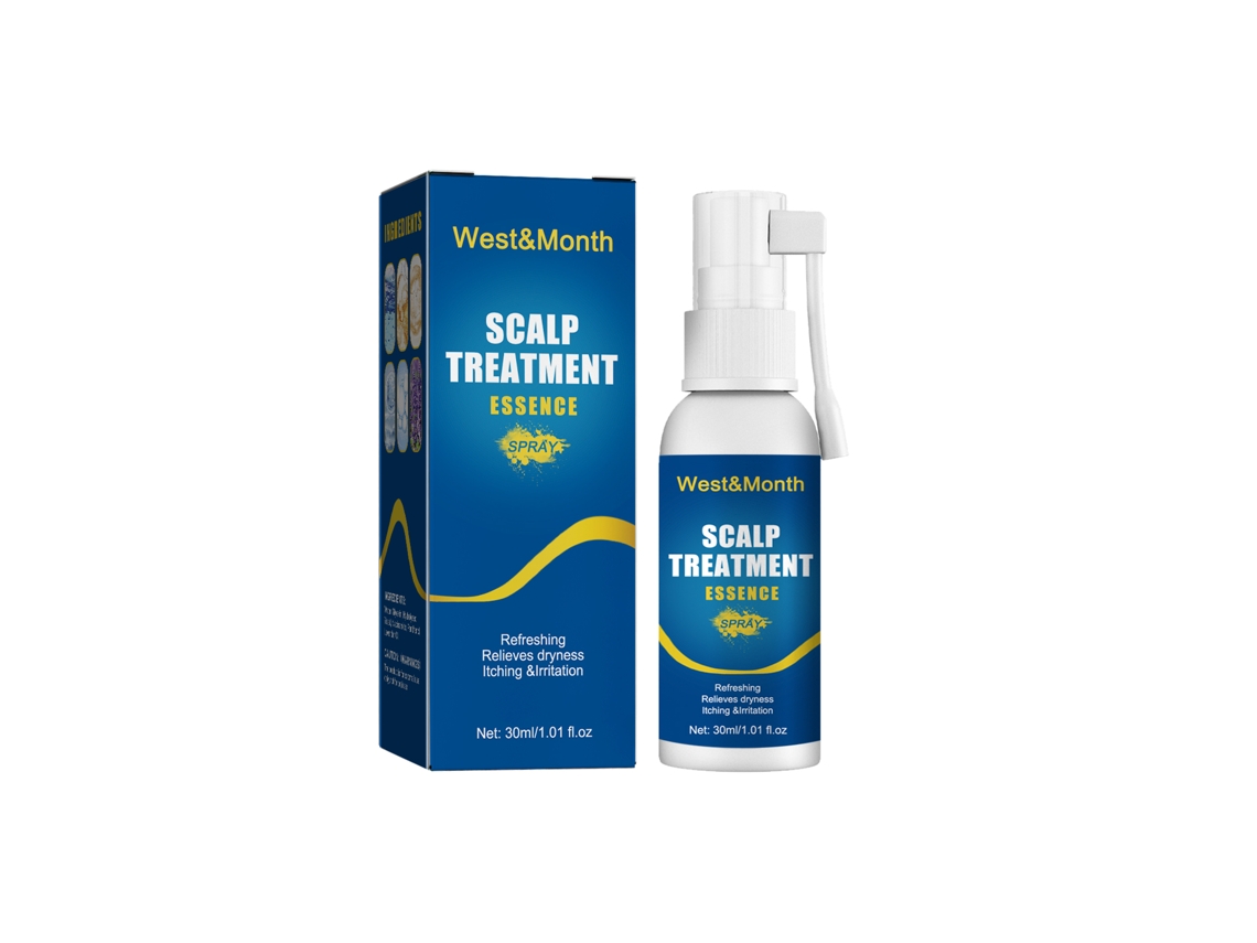 Spray esencial para el cuidado del cuero cabelludo