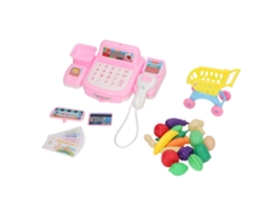 Caja Registradora Juguete Para Niños Colorida Con Luz Y Sonido Material Duradero Juego De Rol Para Edades +3