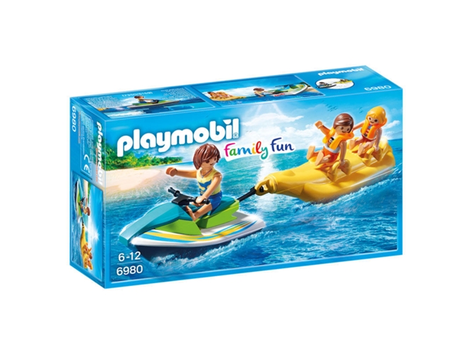 PLAYMOBIL Family Fun: Ruta del agua con plátano (Edad Mínima: 6)
