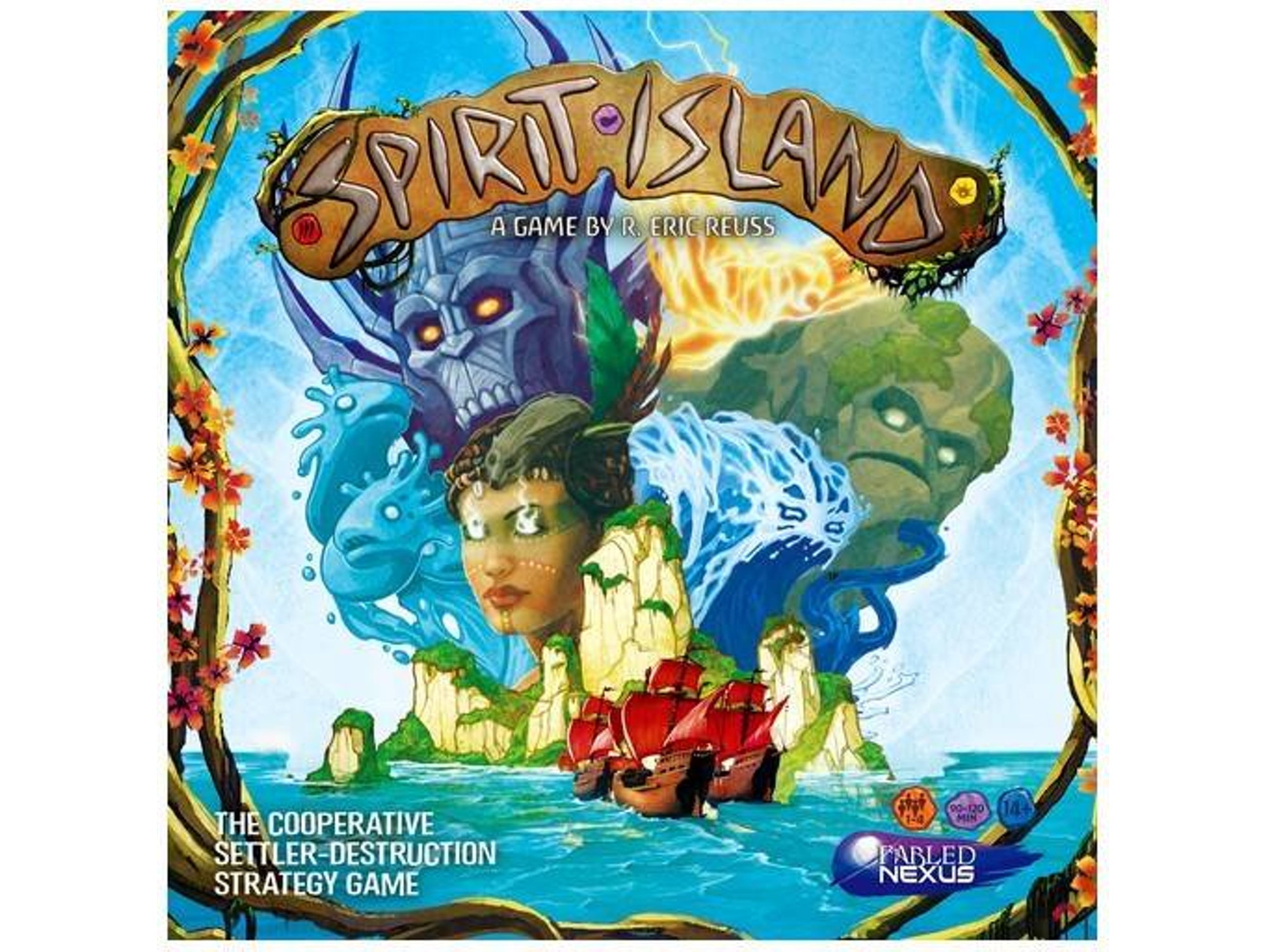 Juego de Mesa GREATER THAN GAMES Spirit Island (Inglés - Edad Mínima: 14)