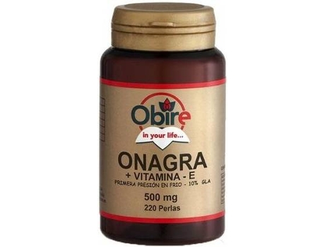 Complemento Alimentar OBIRE Onagra (220 pérolas de 500mg)