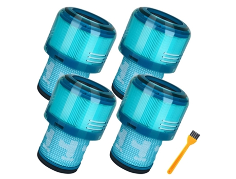 Paquete de 4 filtros lavables de repuesto para piezas de aspiradora Dyson V11 V15 Sv14