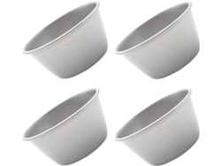Juego De 4 Moldes Para Pudín, Vasos Multifuncionales De Acero Al Carbono.