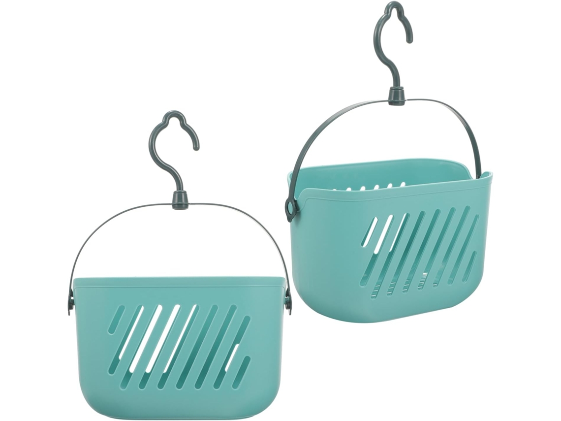 Piezas, Para Té, Para Cocina, Cesta De Almacenamiento De Pared Para Cocina Y Baño, Para Colgar En Plástico Con Ganchos.