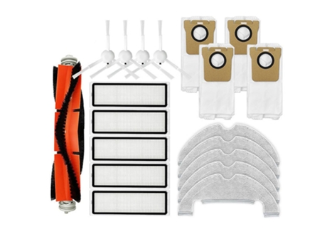 Para xiaomi mi robot vacuum-mop escova lateral principal hepa filter mop rag